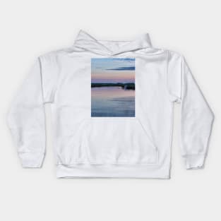 Sunset on the River Yare Kids Hoodie